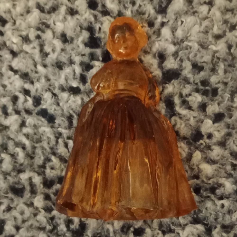 Vintage Amber Figurine